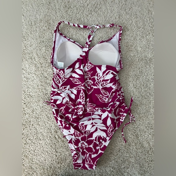 Women’s Large Kona Sol One Piece Floral Swimsuit NWT - Picture 2 of 10